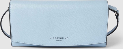 Niebieska torebka Liebeskind Berlin w stylu casual mała na ramię