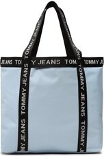 Niebieska torebka Tommy Jeans duża na ramię