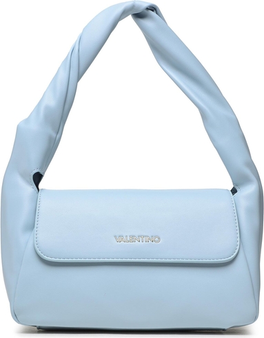Niebieska torebka Valentino średnia na ramię matowa