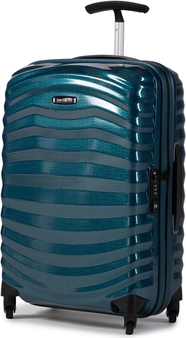 Niebieska walizka Samsonite