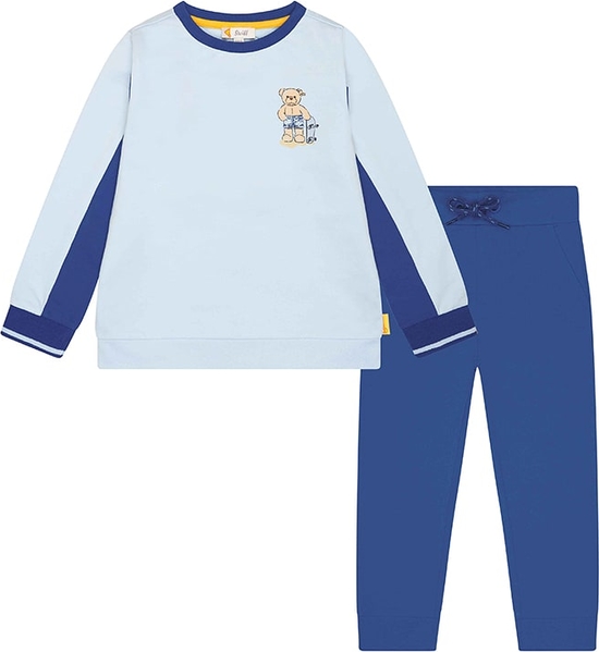 Niebieski dres dziecięcy Steiff z bawełny