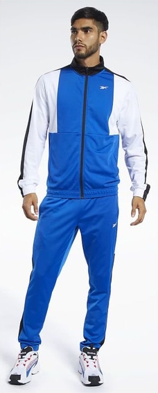 Niebieski dres Reebok w sportowym stylu