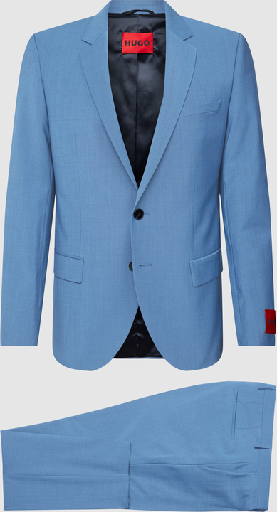 Niebieski garnitur Hugo Boss