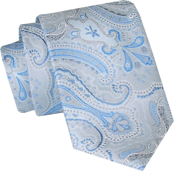 Niebieski krawat Chattier