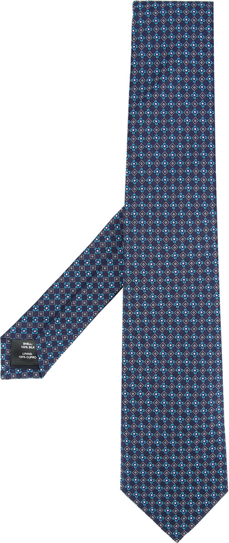 Niebieski krawat Gieves & Hawkes