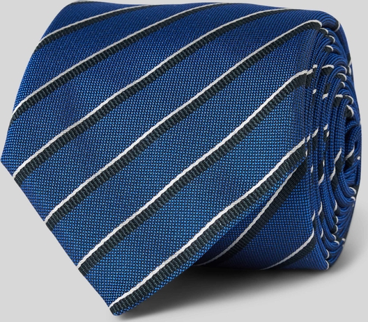 Niebieski krawat Hugo Boss