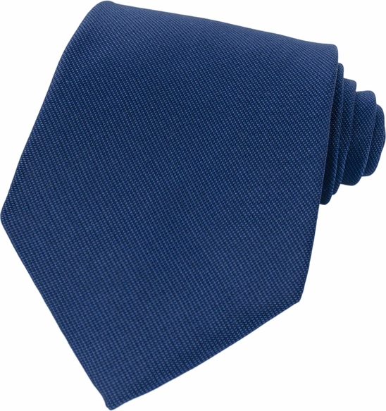 Niebieski krawat Jedwab Polski Milanówek
