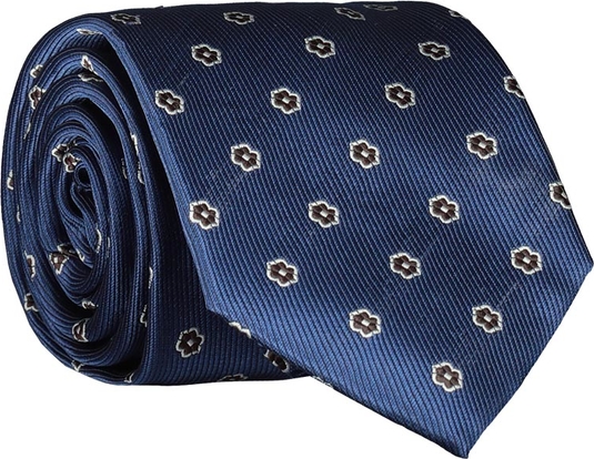 Niebieski krawat Lavard