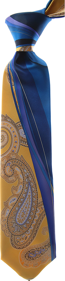 Niebieski krawat Pancaldi