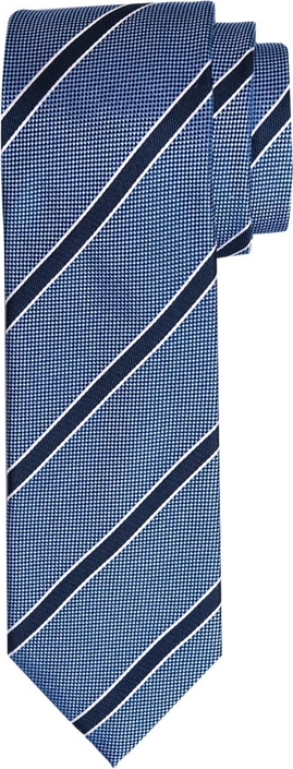 Niebieski krawat PROFUOMO z jedwabiu