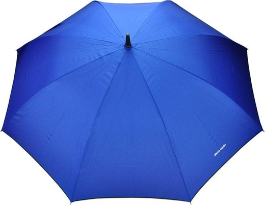 Niebieski parasol pierre cardin bez wzorów