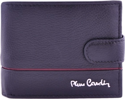 Niebieski portfel męski Pierre Cardin na dokumenty