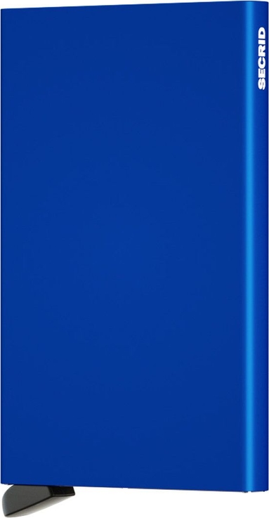 Niebieski portfel męski Secrid