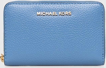 Niebieski portfel Michael Kors
