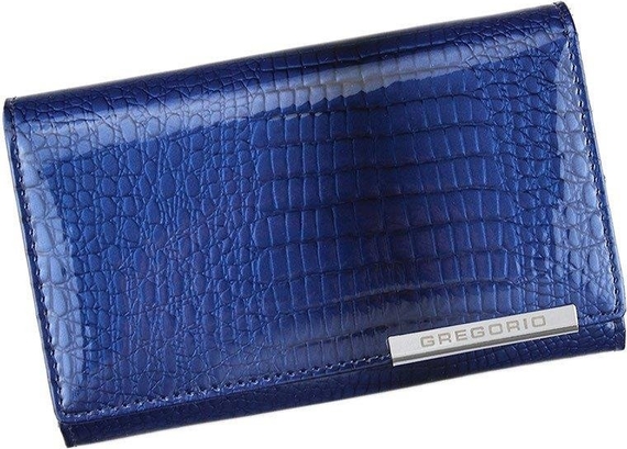 Niebieski portfel Pellucci