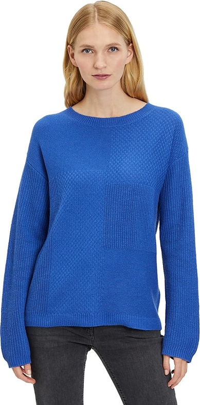 Niebieski sweter Cartoon w stylu casual