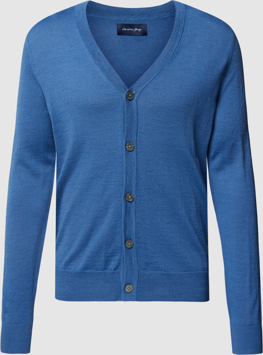 Niebieski sweter Christian Berg w stylu casual