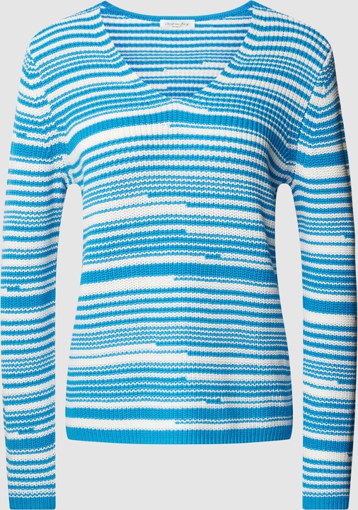 Niebieski sweter Christian Berg Woman