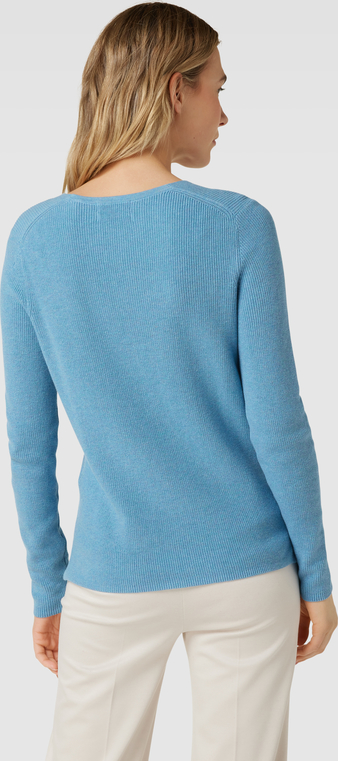 Niebieski sweter Christian Berg Woman z bawełny