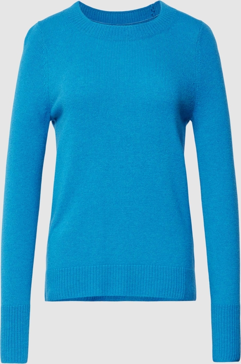 Niebieski sweter Christian Berg Woman z bawełny