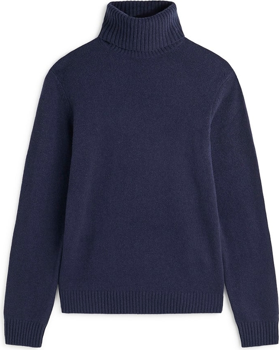 Niebieski sweter Ecoalf z wełny w stylu casual