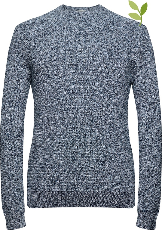 Niebieski sweter Esprit z bawełny w stylu casual