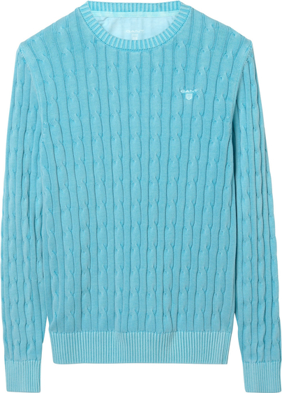 Niebieski sweter Gant w stylu casual