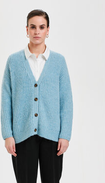 Niebieski sweter Karen by Simonsen