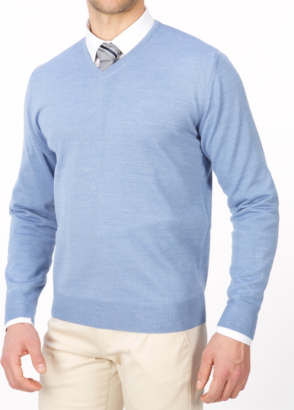 Niebieski sweter Lanieri