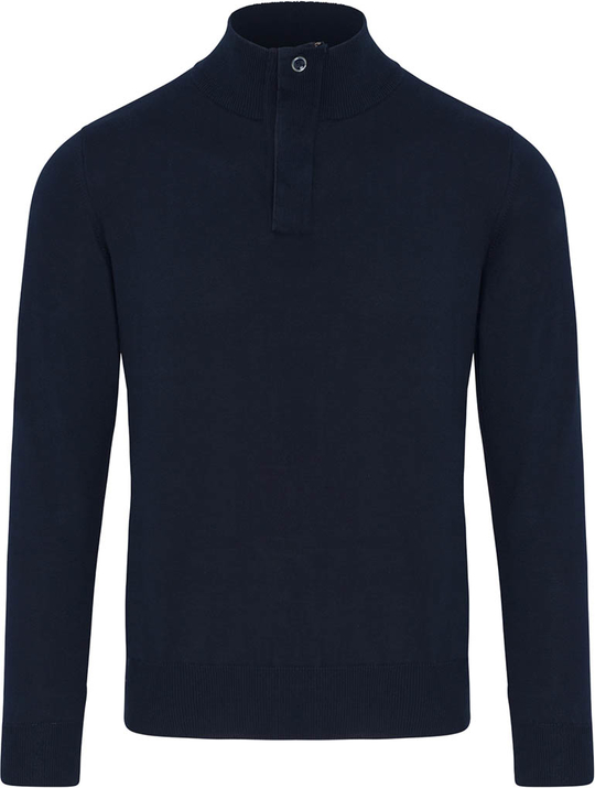 Niebieski sweter Lavard w stylu casual