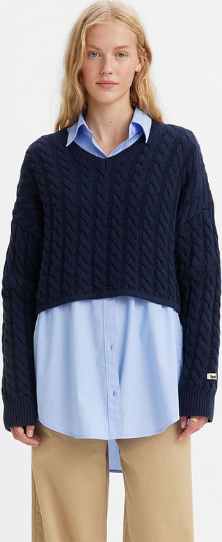 Niebieski sweter Levis