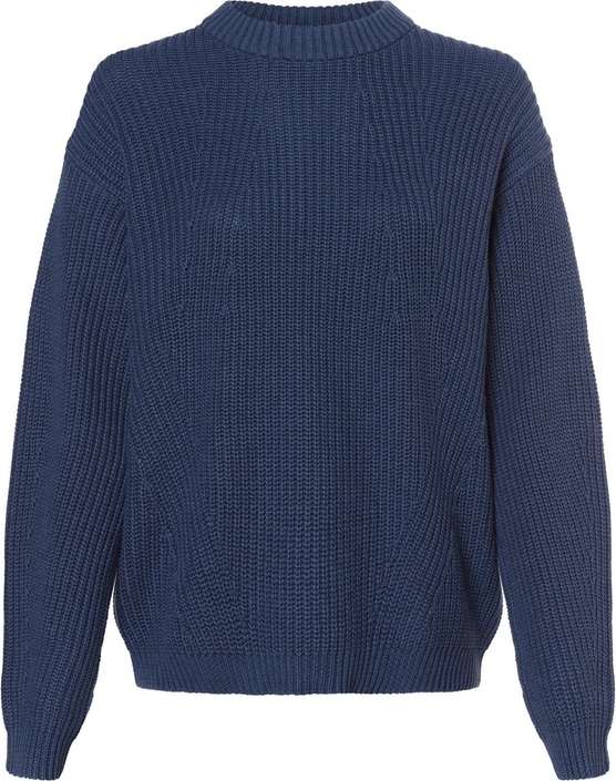 Niebieski sweter Marie Lund z bawełny