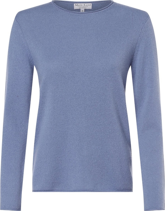 Niebieski sweter Marie Lund z kaszmiru