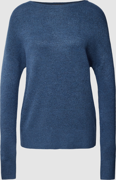 Niebieski sweter Montego w stylu casual