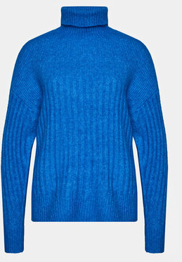 Niebieski sweter Moss Copenhagen