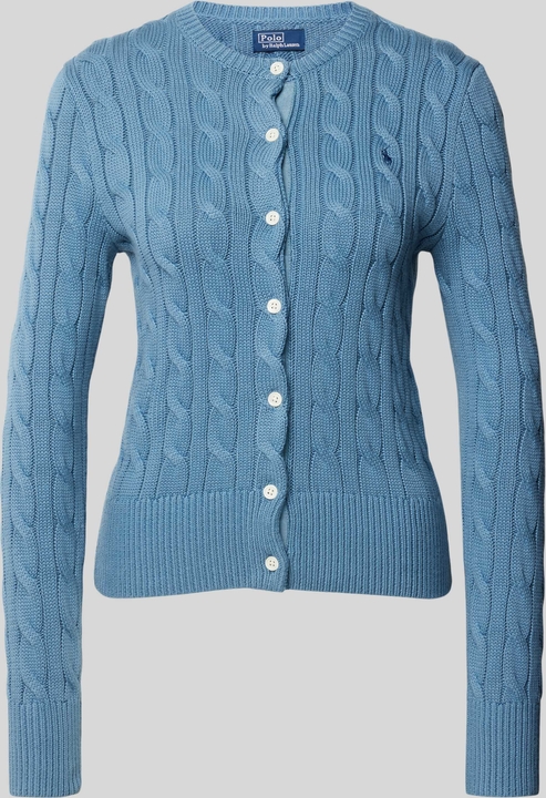 Niebieski sweter POLO RALPH LAUREN z bawełny