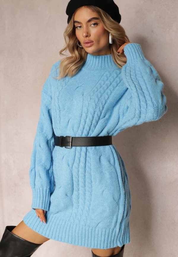 Niebieski sweter Renee