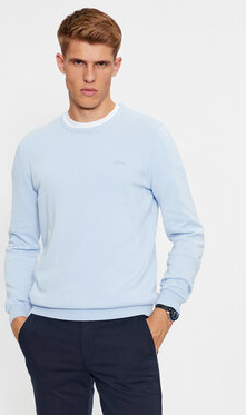 Niebieski sweter S.Oliver w stylu casual