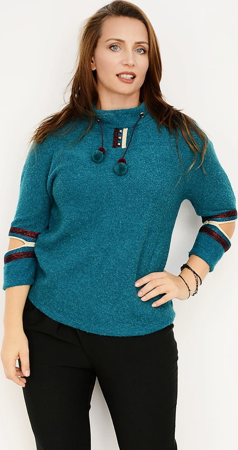 Niebieski sweter Stabo