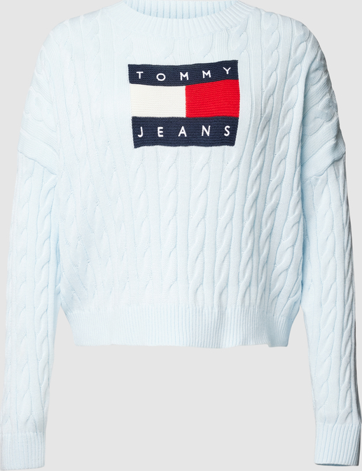 Niebieski sweter Tommy Jeans