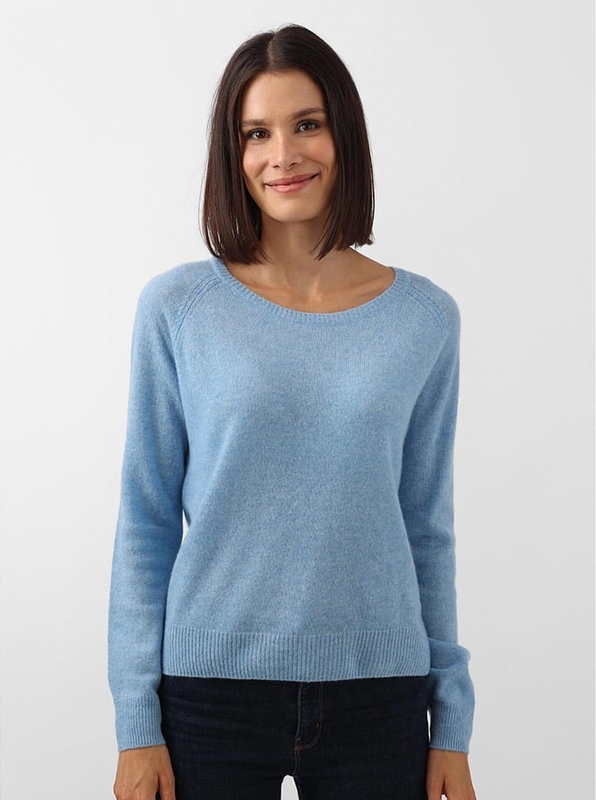 Niebieski sweter Zwillingsherz