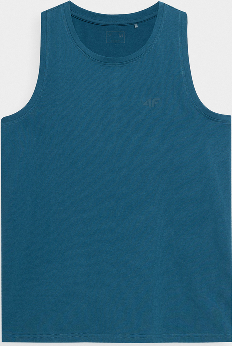 Niebieski t-shirt 4F z bawełny