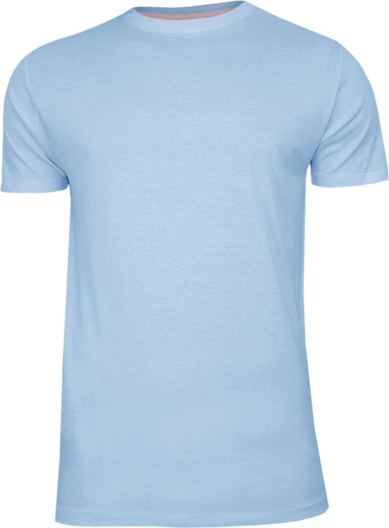 Niebieski t-shirt Brave Soul z krótkim rękawem z bawełny