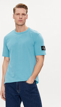 Niebieski t-shirt Calvin Klein