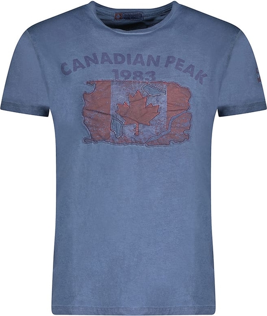 Niebieski t-shirt Canadian Peak