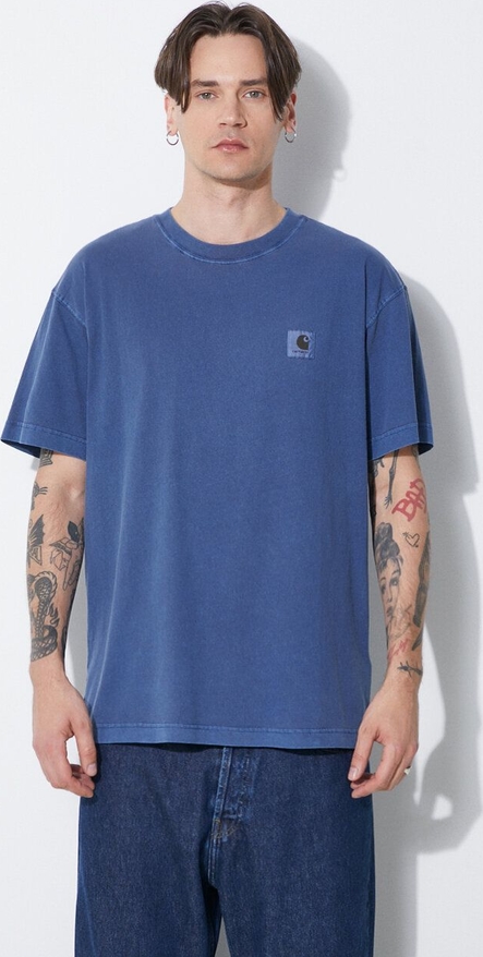 Niebieski t-shirt Carhartt WIP