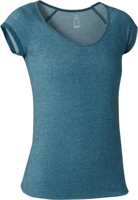 Niebieski t-shirt Domyos z bawełny