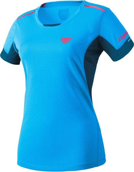 Niebieski t-shirt Dynafit w sportowym stylu