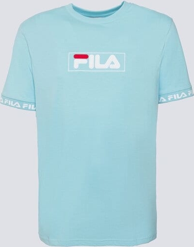 Niebieski t-shirt Fila w młodzieżowym stylu