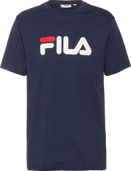 Niebieski t-shirt Fila w sportowym stylu